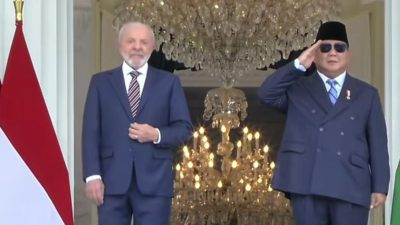 Prabowo Subianto sambut Presiden Lula Brasil di Istana Merdeka, MoU energi pertambangan 2025